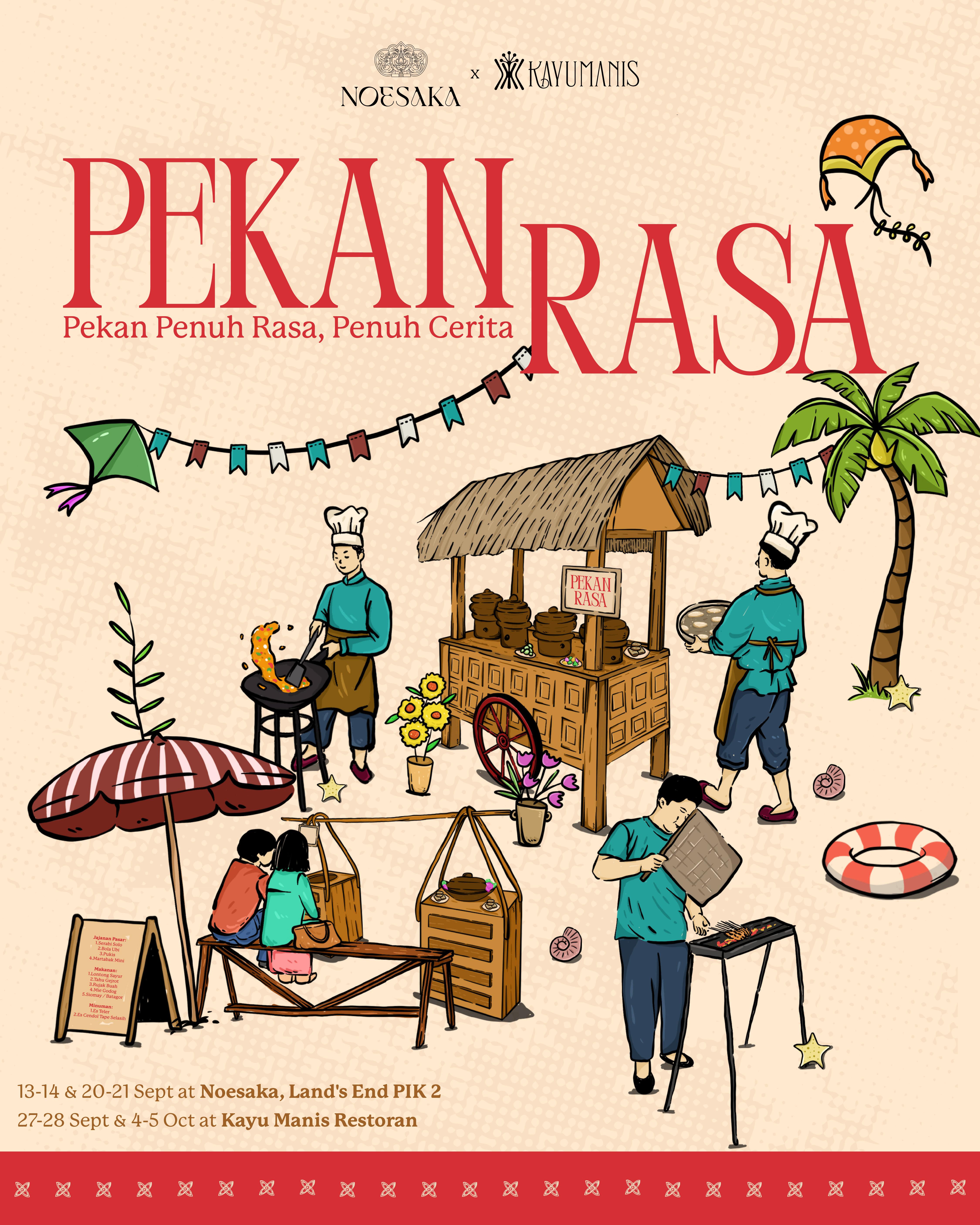 Image Noesaka, Indonesian Restaurant Presents Pekan Rasa in Collaboration with Kayu Manis Hotel Tentrem Jakarta