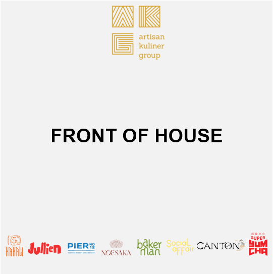 Image FRONT OF HOUSE Career