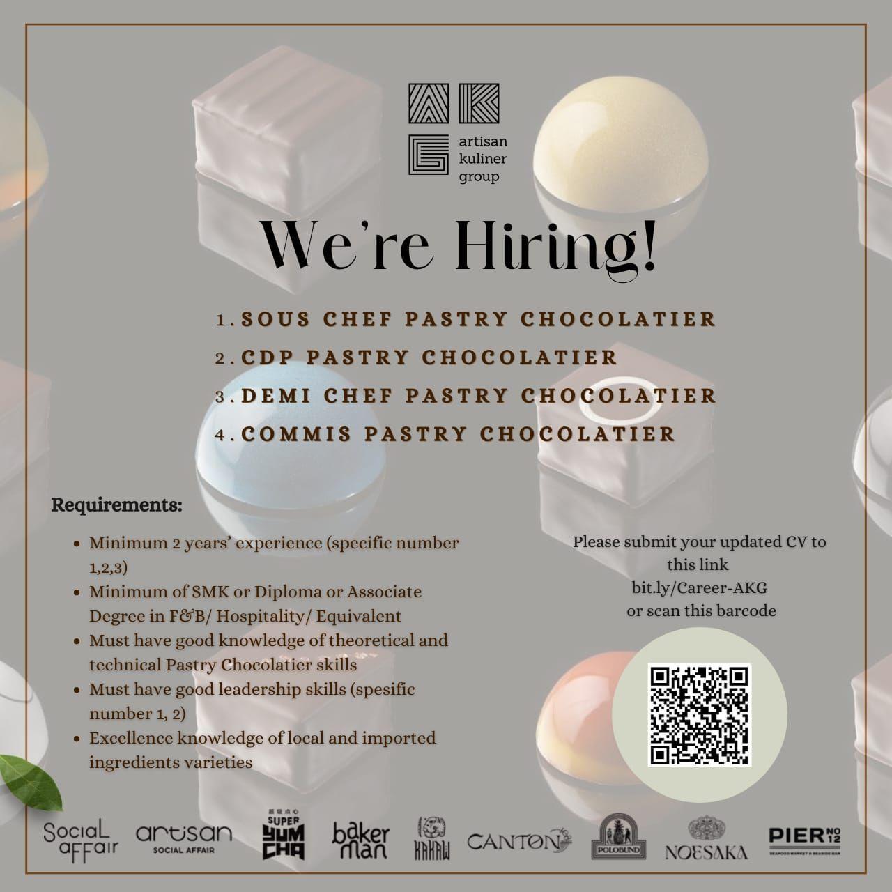 Image Chocolatier Career