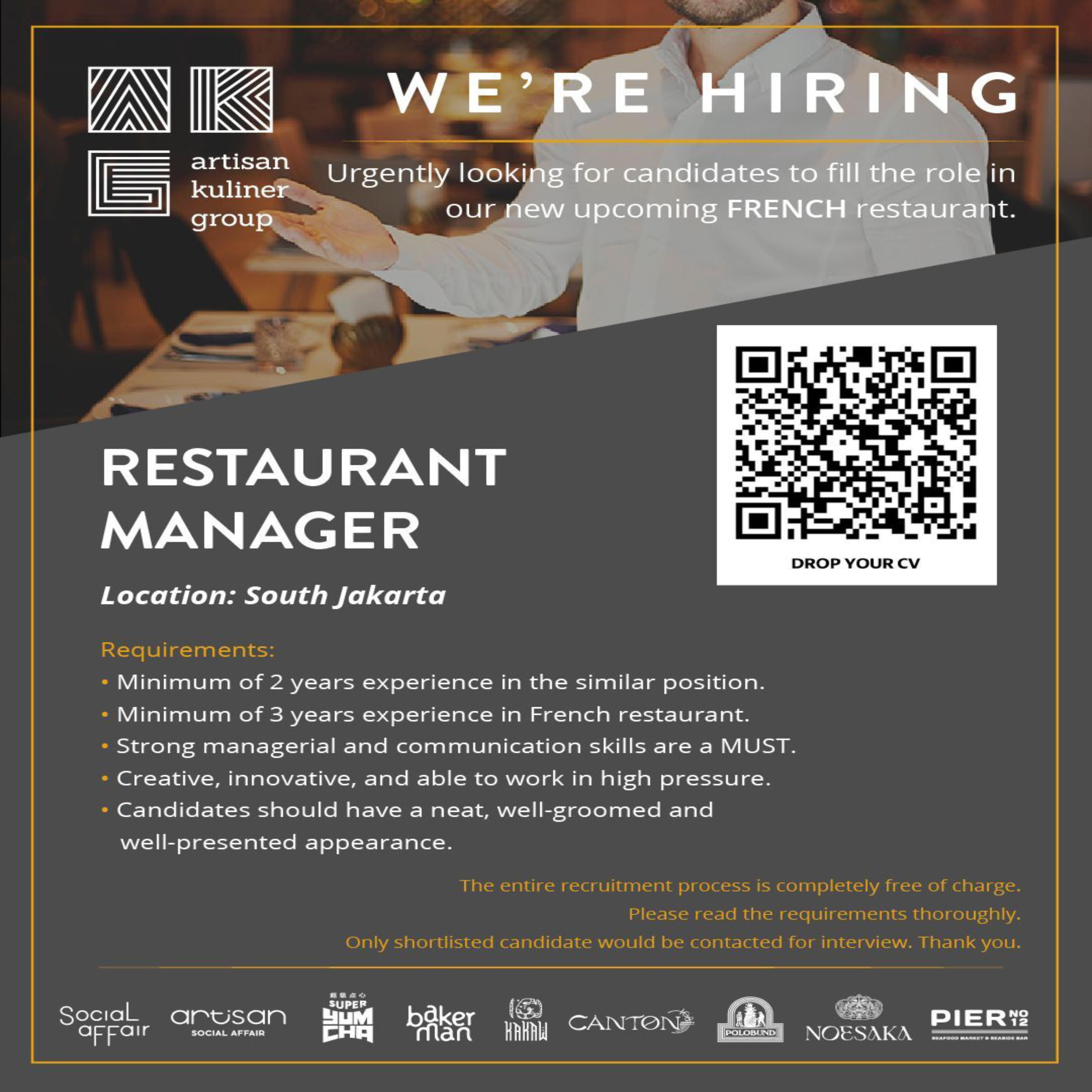 Image Restaurant Manager Career