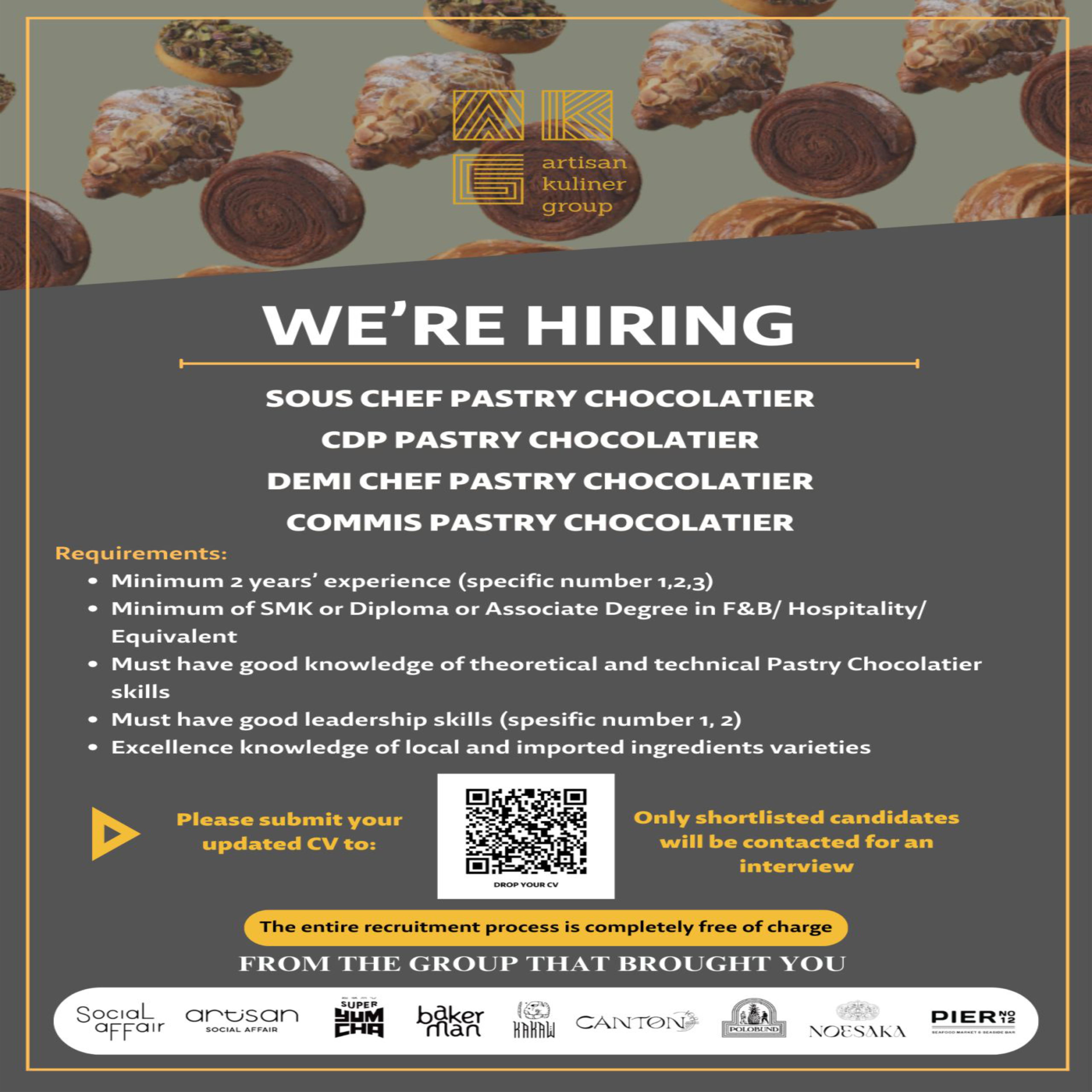 Image Chocolatier Career