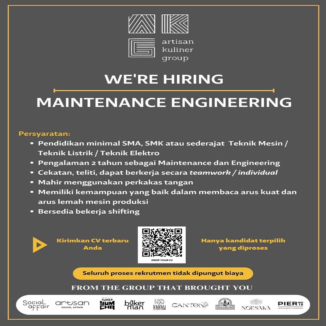 Image Maintenance Engineering Career