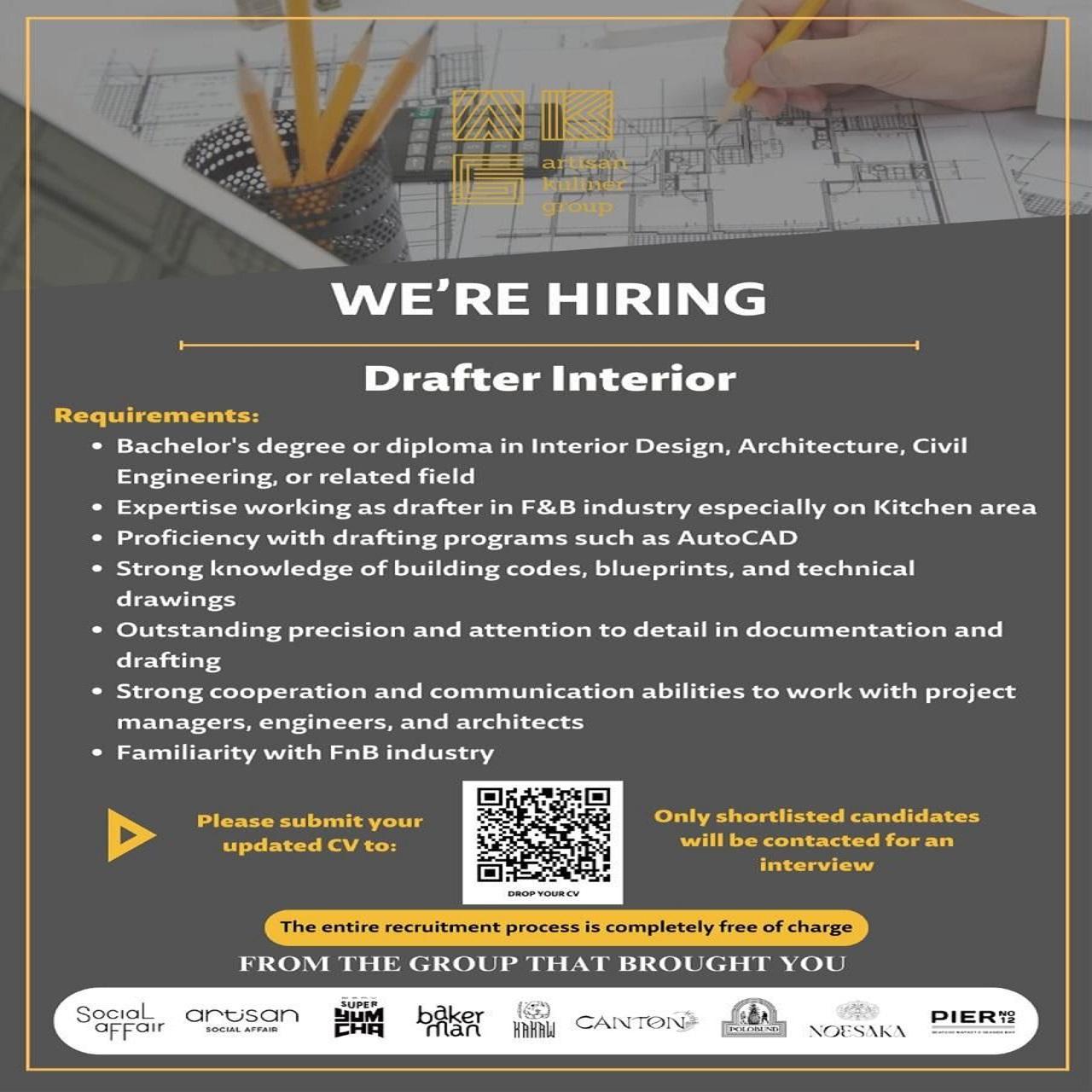 Image Drafter Interior Career