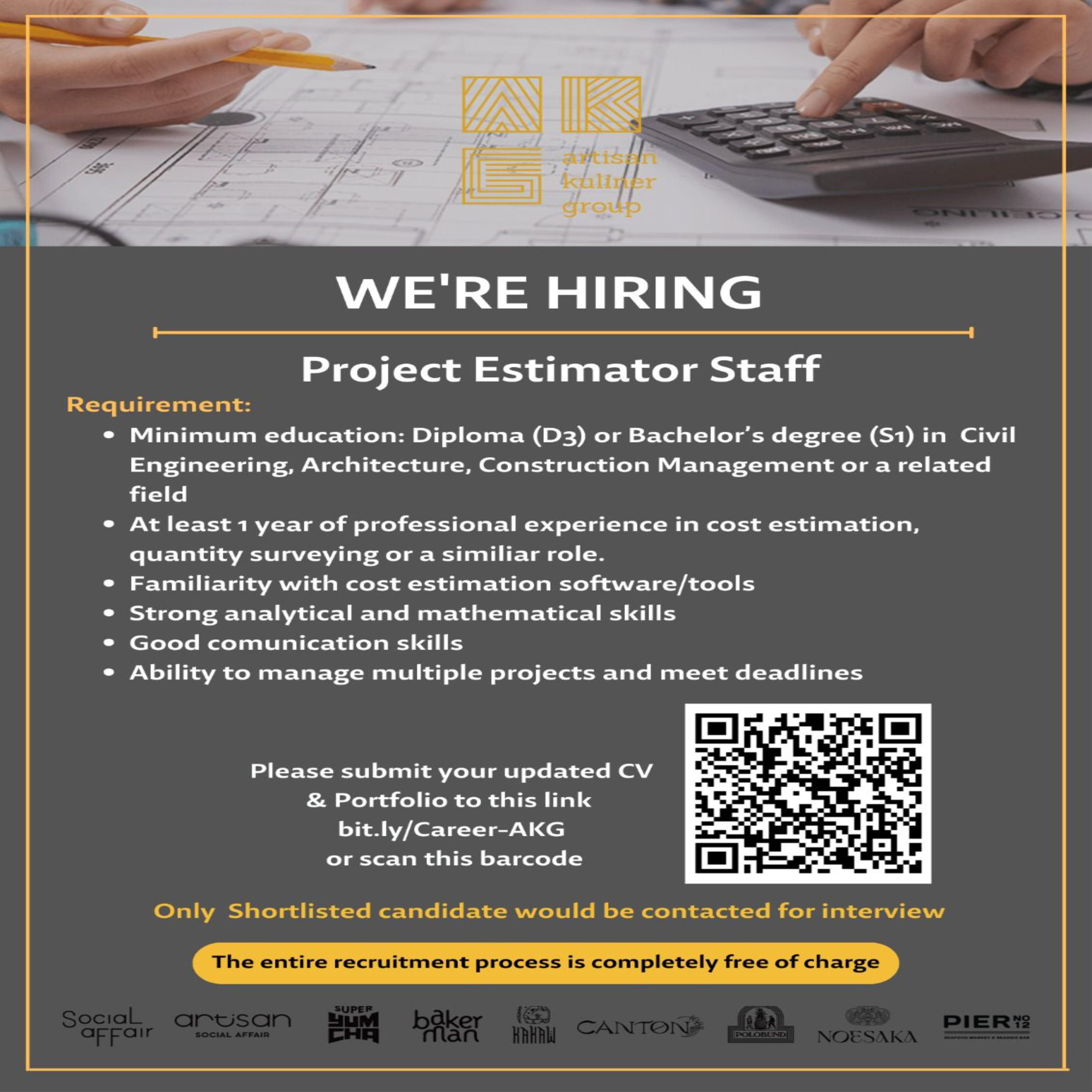 Image Project Estimator Staff Career