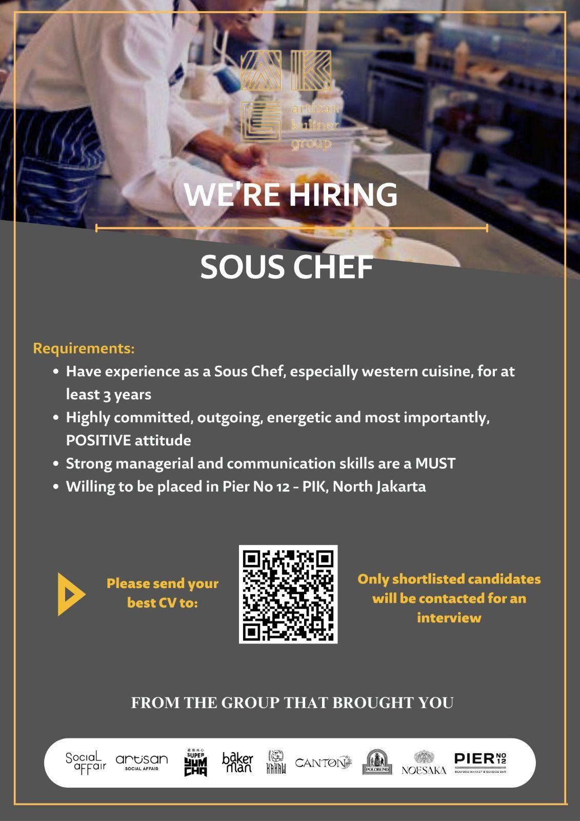 Image Sous Chef Career