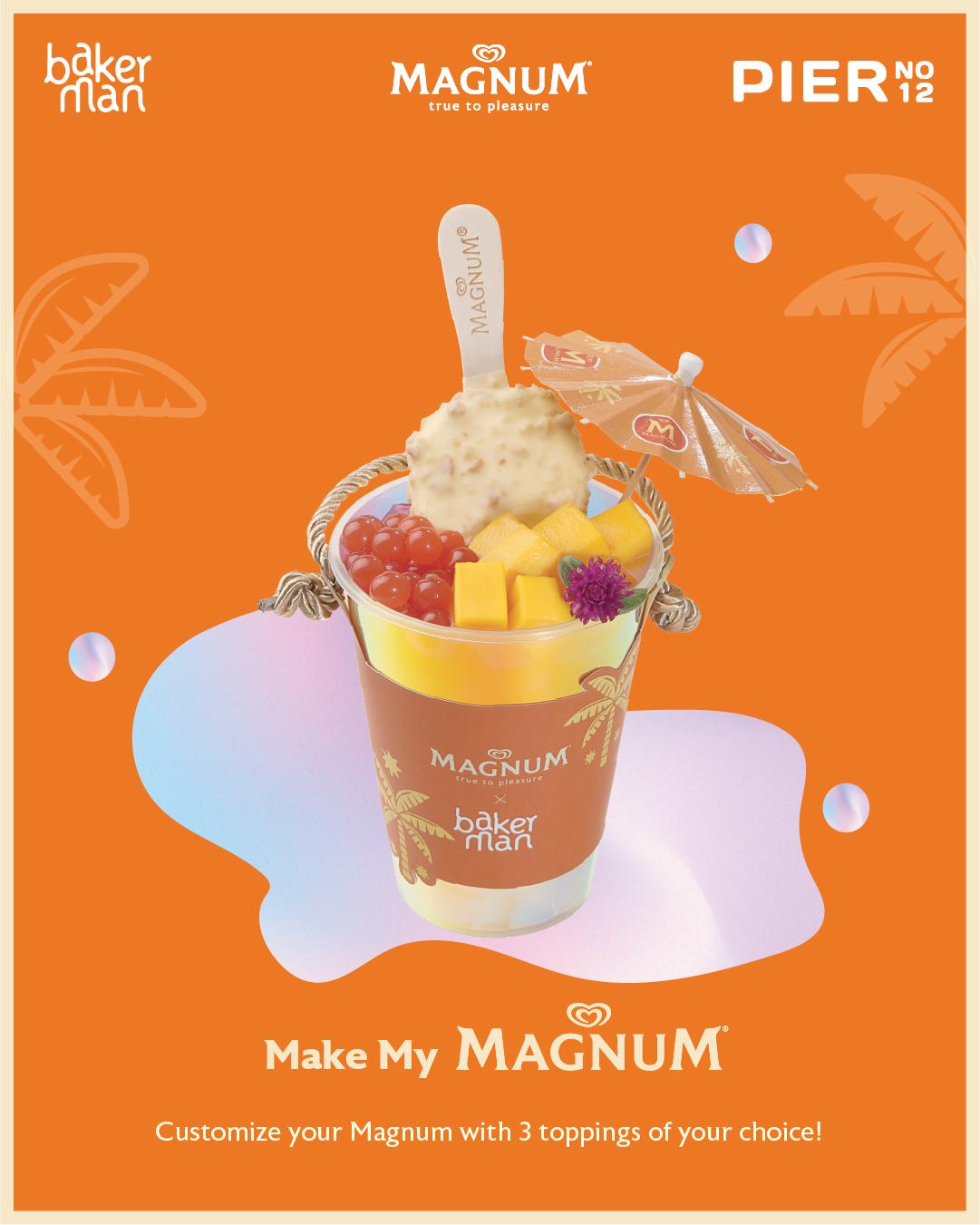 Image of Go EXTRA this Summer with Magnum x Bakerman x PIER No.12 Latest Collaboration!